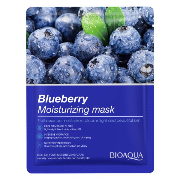 Rejuvenating mask with blueberry extract “BIOAQUA”.(81228)